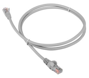 Патч-корд Lanmaster LAN-PC45/U5E-15-GY UTP RJ-45 вил.-вилка RJ-45 кат.5E 15м серый LSZH (уп.:1шт)