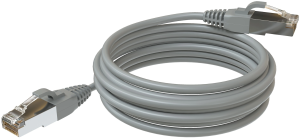 Патч-корд Sysmatrix PC 4545.5ES26.5LSZHGY F/UTP RJ-45 вил.-вилка RJ-45 кат.5E 5м серый LSZH