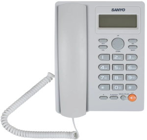Телефон проводной Sanyo RA-S306W белый