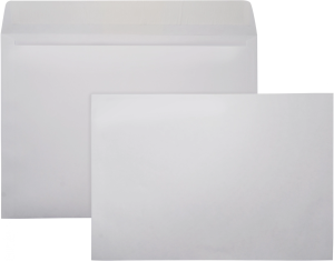 Конверт Silwerhof Eco 164.250 C4 229x324мм белый силиконовая лента 90г/м2 (pack:250pcs)