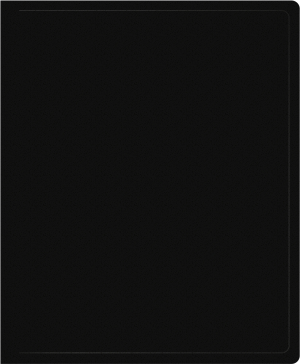 Папка на 2-х кольцах Silwerhof Eco A4 пластик 0.5мм кор.18мм черный