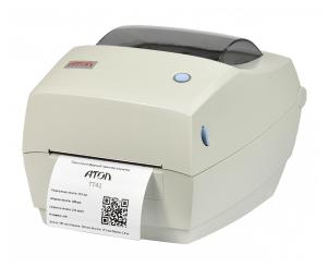 Термопринтер Атол TT41 (41429) 203dpi 102мм/с/USB для печ.накл. серый