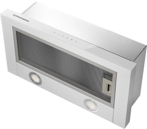 Вытяжка встраиваемая Kuppersberg High-Tech Slimtouch 60 W белый управление: кнопочное (1 мотор)