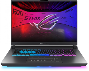 Ноутбук Asus ROG Strix G16 G615JM-RV038 Core i5 13450HX 16Gb SSD512Gb NVIDIA GeForce RTX5060 8Gb 16" IPS FHD+ (1920x1200) без ОС grey WiFi BT Cam (90NR0N61-M001C0)