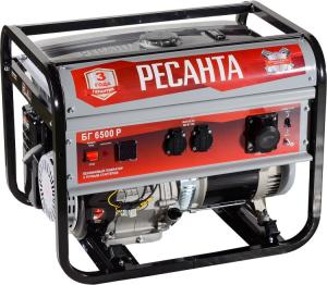 Генератор Ресанта БГ 6500 Р 5.5кВт