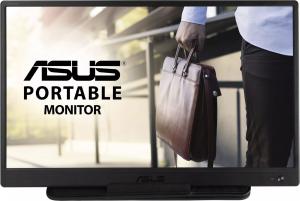 Монитор Asus 15.6" ZenScreen MB165B черный TN LED 10ms 16:9 HDMI матовая 220cd 90гр/65гр 1366x768 60Hz HD USB 0.78кг