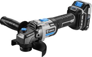 Углошлифовальная машина Deko DKAG20 9000об/мин рез.шпин.:M14 d=125мм (063-4026)