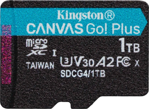 Флеш карта microSDXC 1TB Kingston SDCG4/1TBSP Canvas Go! Plus w/o adapter