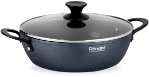 Сотейник Rondell Evolution-R RDA-799 3.4л. d=26см (с крышкой) графитовый