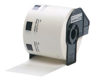 Картридж ленточный Brother DK11209 черный на белом для Brother QL-570