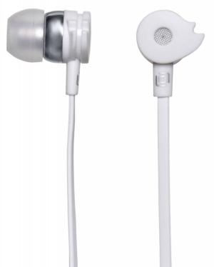 Наушники внутриканальные Оклик HP-S-210 1.2м белый проводные в ушной раковине (D1-1W)