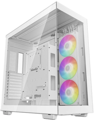Корпус Deepcool CH780 белый без БП ATX 9x120mm 9x140mm 4x180mm 4x200mm 4xUSB3.0 audio bott PSU