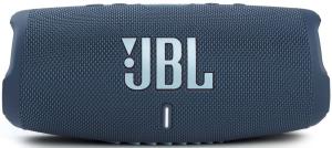 Колонка порт. JBL Charge 5 синий 40W 2.0 BT 15м 7500mAh (без.бат) (JBLCHARGE5BLU)