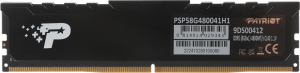 Память DDR5 8GB 4800MHz Patriot PSP58G480041H1 Signature Premium RTL PC5-38400 CL40 DIMM 288-pin 1.1В single rank с радиатором Ret