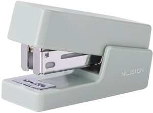 Степлер мини Deli ENS083GREEN ENS083 Linfini N10 24/6 (15листов) зеленый 15скоб металл/пластик блистер