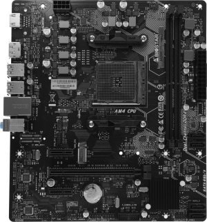 Материнская плата Biostar A520MT Soc-AM4 AMD A520 2xDDR4 mATX AC`97 8ch(7.1) GbLAN RAID+HDMI+DP