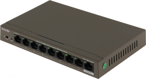 Коммутатор Tenda TEF1109P-8-63W 9x100Мбит/с 8PoE 58W неуправляемый