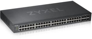 Коммутатор Zyxel GS1920-48V2-EU0101F (L2) 44x1Гбит/с 4xКомбо(1000BASE-T/SFP) 2SFP управляемый