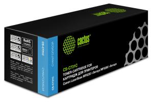 Картридж лазерный Cactus CS-C731C 731 C голубой (1800стр.) для Canon LaserBase MF8230 i-Sensys/MF8280 i-Sensys