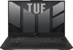 Ноутбук Asus TUF Gaming A17 FA707NV-HX064 Ryzen 5 7535HS 16Gb SSD1Tb NVIDIA GeForce RTX4060 8Gb 17.3" IPS FHD (1920x1080) без ОС grey WiFi BT Cam (90NR0E35-M003R0)
