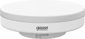 Лампа светодиодная Gauss Elementary 12Вт цок.:GX53 (упак.:5шт) (84822V)