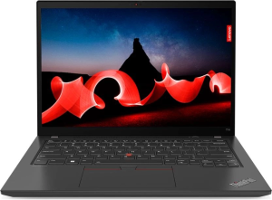 Ноутбук Lenovo ThinkPad T14 G4 Core i7 1355U 16Gb SSD512Gb Intel UHD Graphics 14" IPS WUXGA (1920x1200) без ОС black WiFi BT Cam (21HESDXL00)