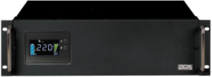 Источник бесперебойного питания Powercom King Pro RM KIN-2200AP LCD 1760Вт 2200ВА черный