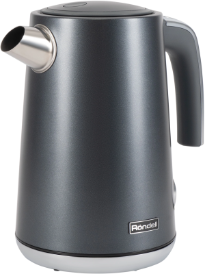 Чайник электрический Rondell 1002-RE-01 1.7л. 2200Вт черный корпус: металл (RDE-1002)