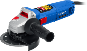 Углошлифовальная машина Зубр УШМ-П125-1100 Э 1100Вт 11000об/мин рез.шпин.:M14 d=125мм