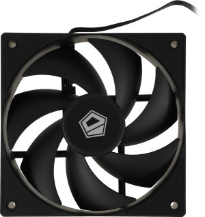Вентилятор для корпуса ID-Cooling AF-125-K 120х120x25 черный 4-pin 30дБ Ret