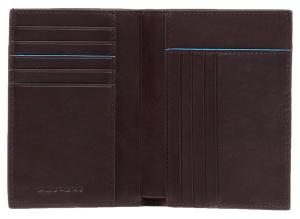 Кошелек мужской Piquadro Blue Square Revamp PU1393B2VR/MO коричневый натур.кожа