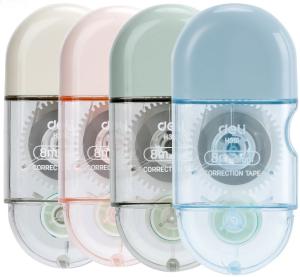 Лента коррект. Deli EH351 8мх5мм ассорти корпус белый блистер