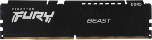 Память DDR5 8GB 5200MHz Kingston KF552C36BBE-8 Fury Beast Black Expo RTL Gaming PC5-41600 CL36 DIMM 288-pin 1.25В single rank с радиатором Ret