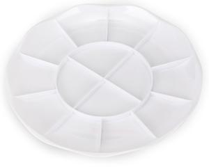 Палитра для смешивания красок Deli 68306 D190мм пластик