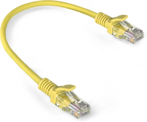 Патч-корд Exegate UTP-RJ45-RJ45-5e-0,3M-YL 1Гбит/с UTP 4 пары cat.5E CCA 0.3м желтый RJ-45 (m)-RJ-45 (m) (EX258664RUS)