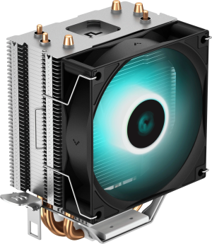 Устройство охлаждения(кулер) Deepcool AG300 Marrs одноцветная Soc-AM5/AM4/1200/1700/1851 черный 4-pin 18-30.5dB Al+Cu 150W 350gr Ret (R-AG300-BKMNMN-G)