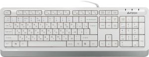 Клавиатура A4Tech Fstyler FK10 белый/серый USB (FK10 WHITE)
