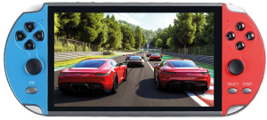 Игровая консоль KingPrice Portable X1 красный/синий