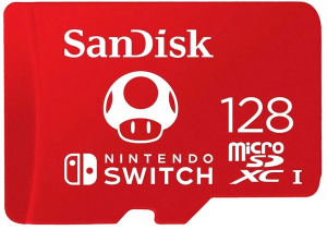 Флеш карта microSDXC 128GB Sandisk Nintendo Switch