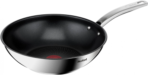Сковорода ВОК (WOK) Tefal Intuition B8171944 круглая 28см покрытие: антипригарное с титаном ручка несъемная (без крышки) стальной (2100125812)