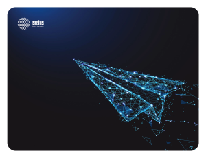 Коврик для мыши Cactus Airplane рисунок 400x300x3мм (CS-MP-PRO03XL)