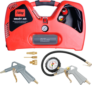 Компрессор поршневой Fubag Smart Air безмасляный 180л/мин 2л 1100Вт красный/черный