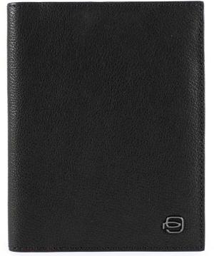 Обложка для документов унисекс Piquadro Black Square PP1660B3/N черный натур.кожа