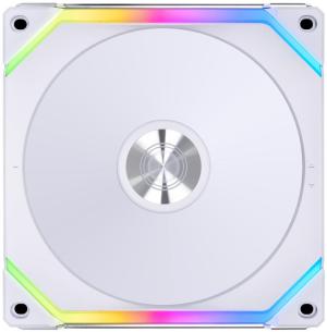 Вентилятор для корпуса Lian-Li Uni Fan SL140 V2 ARGB 140х140x28 белый 4-pin 29дБ (G99.14SLV21W.00) Ret