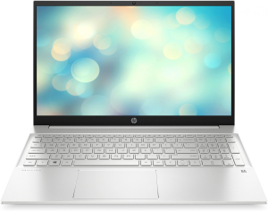 Ноутбук HP Pavilion 15-eh3051ci Ryzen 7 7730U 16Gb SSD512Gb AMD Radeon Graphics 15.6" IPS FHD (1920x1080) FreeDOS silver WiFi BT Cam (9E690EA)