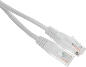 Патч-корд Lanmaster TWT-45-45-1.0-WH UTP RJ-45 вил.-вилка RJ-45 кат.5E 1м белый ПВХ (уп.:1шт)