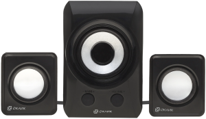 Колонки Оклик OK-420 2.1 черный 11Вт