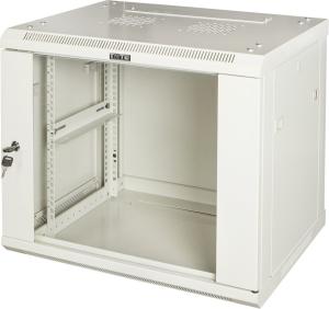 Шкаф коммутационный Lanmaster PRO (TWT-CBWPG-12U-6X4-GY) настенный 12U 600x450мм пер.дв.стекл 60кг серый 350мм 635мм IP20 металл