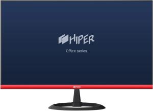 Монитор Hiper 24.5" EasyView FH2501 черный/красный TN LED 5ms 16:9 DVI HDMI M/M матовая 250cd 170гр/160гр 1920x1080 75Hz VGA FHD 3.6кг