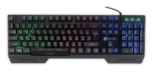 Клавиатура Оклик 709G черный USB for gamer LED (1788144)